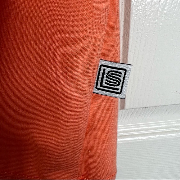 NWT Laundry by Shelli Segal Sleeveless Twist Back Tank Top in Coral Women’s Sz M - Picture 5 of 8